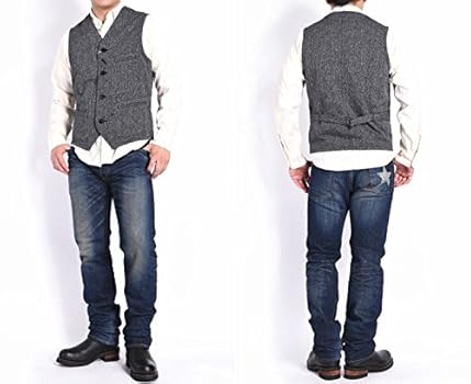 SUGAR CANE　9oz. ブラックコバートワークベスト ジレ シュガーケーン SUGARCANE [SC12795]9oz. ブラックコバート
